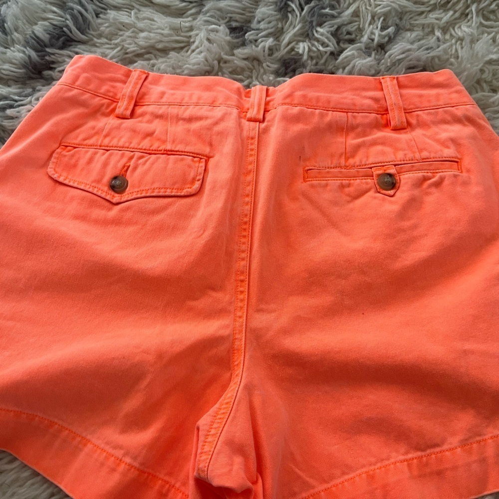 POLO Ralph Lauren neon orange Shorts size 6 beach summer vacation - Picture 2 of 3